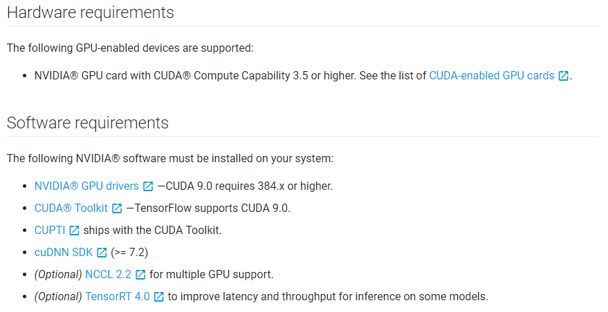 TensorFlowGPURequirements